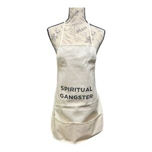 Spiritual Gangster Kitchen Apparel Adult Size SpellOut Apron 26L X 20W